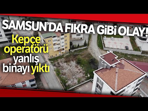 Karadeniz Fıkrası Gibi Olay: Adresi Karıştırdı, Yanlış Binayı Yıktı