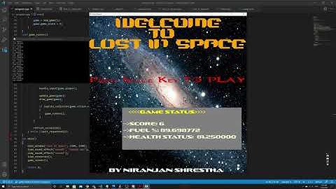 Lost in space C++ game development