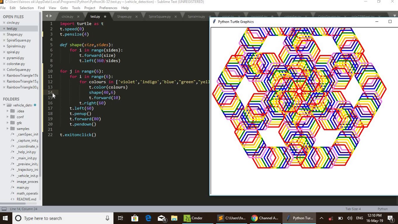 Python рисунок код