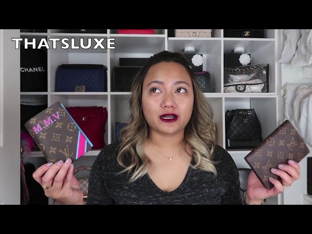 Louis Vuitton & TDE Passport Holder Review / Comparison 