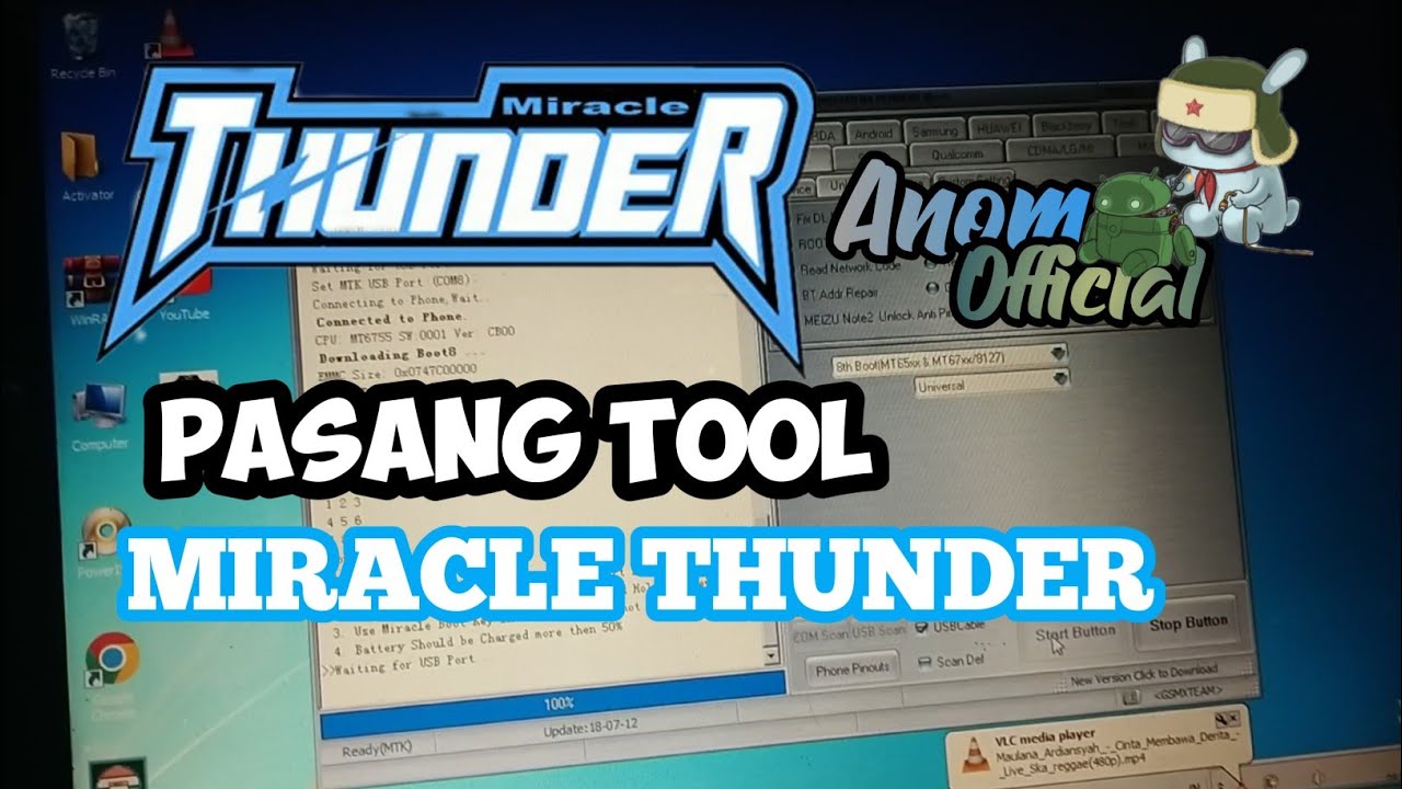 Pasang Tool MIRACLE THUNDER - YouTube