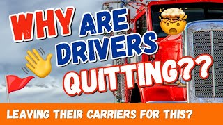 Depleting Profits | 9 Reasons Why Truck Drivers Leave Their Jobs