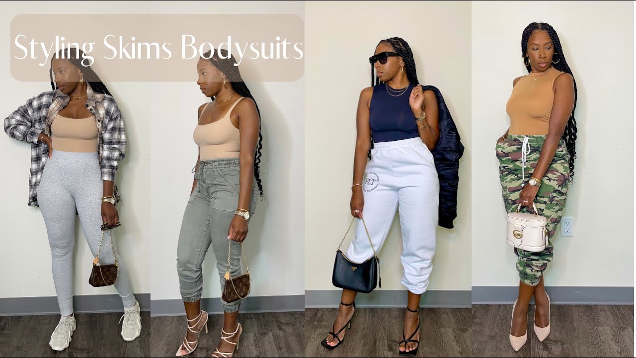 STYLING MY SKIMS BODYSUITS