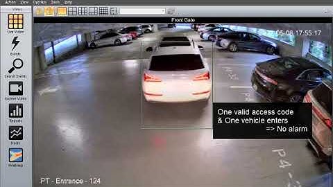 intuVision Vehicle Tailgating