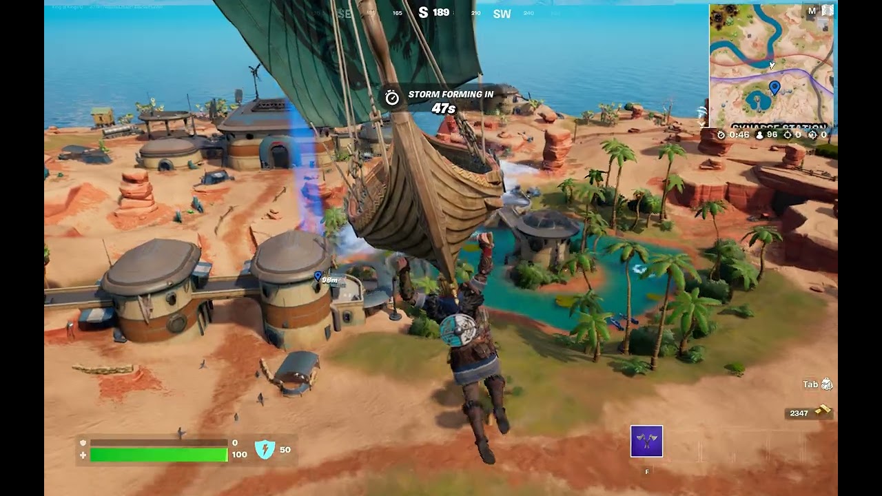 Collect Omni Chips at Synapse Station ~Fortnite  Season 2 chapter 3