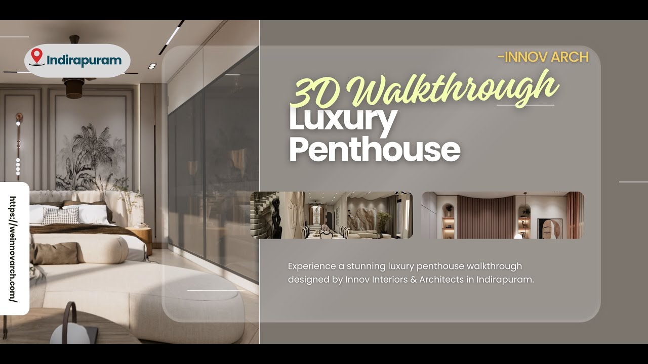 Ultra Luxury Penthouse 3D Walkthrough