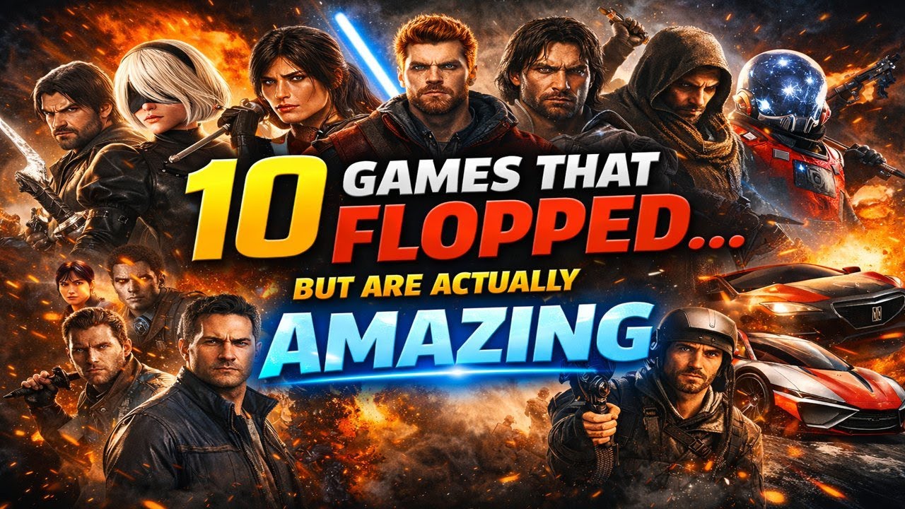 The TOP 10 Games You've Been WRONG About - YouTube
