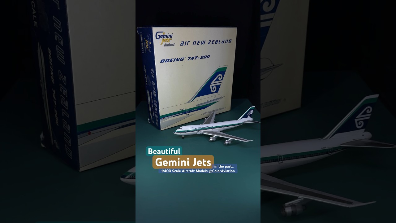 Beautiful Gemini Jets Select in the past! 1/400 Scale Air New