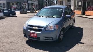 2007 Chevrolet Aveo LT 4 Door Sedan