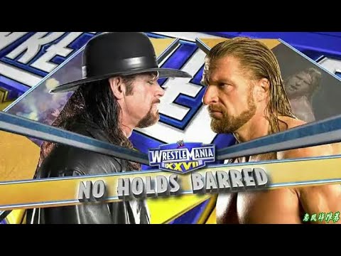 Triple h vs Undertaker Wrestlemania 27 Highlights HD