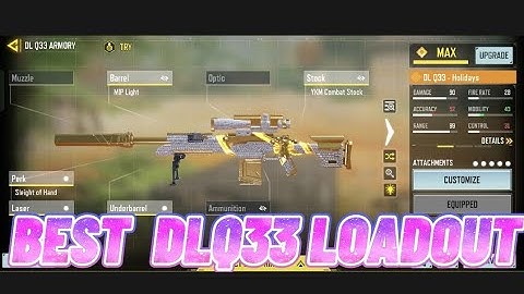 Fastest DLQ33 Gunsmith attachment in cod Mobile the king of Sniper Call of duty  #1v1sniper   #dlq33