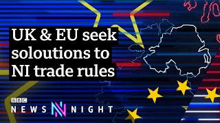 Northern Ireland Protocol: Can the UK and EU find a solution to its problems? - BBC Newsnight