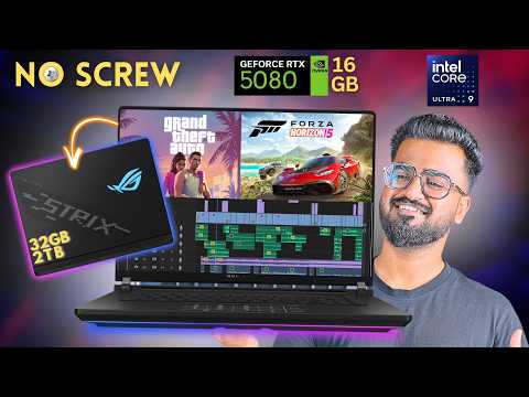 Asus ROG Strix Scar 16 Review, Best laptop for Gaming, Editing & 3D Design