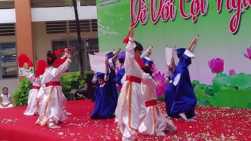 Tiết mục chung kết văn nghệ lớp ..trường TH Phan Chu Trinh Q Tân Phú năm 2017