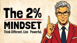 The 2% Mindset — Think Different and Live Powerful While Others Stay Average 🧠 (Simple English)
