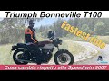 Triumph bonneville t100  fastest ride