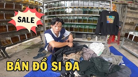 Ông chủ trại cá Betta đổi nghề bán Đồ SIDA và Thử Thách mặt hết đống đồ lên người