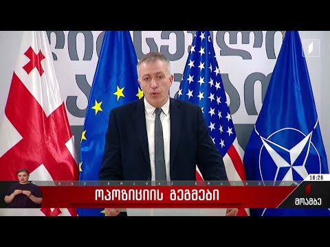 ოპოზიციის გეგმები