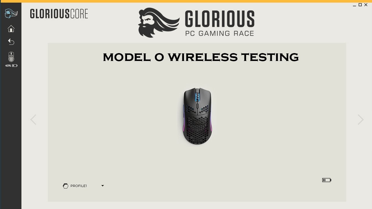 Testing The Glorious Core Mouse Software Model O Wireless Rgb Youtube