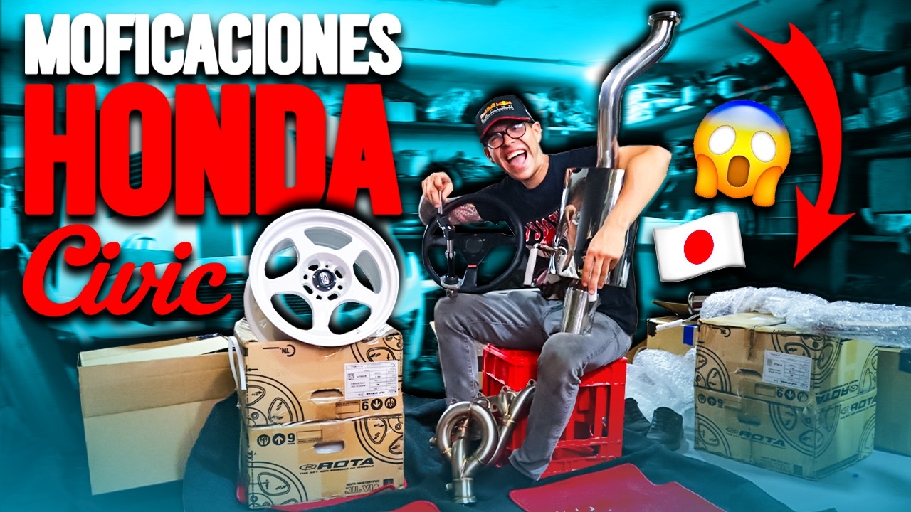 🔧 MODIFICANDO un Honda Civic EG desde CERO 🚗💨 | ¡Unboxing COMPLETO!