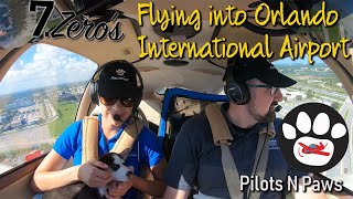 Flying into Orlando International Airport - Pilots N Paws