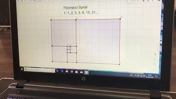 Fibonacci Spiral on GeoGebra