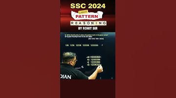 🔥NUMBER SERIES | REASONING BY ROHIT SIR | #shorts #ssc #cgl2024 #mts2024 #reasoning #radianmensa
