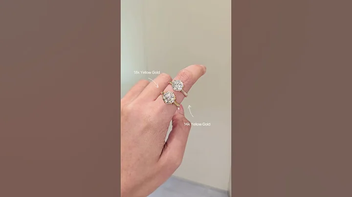 14k or 18k Gold: Which Should You Choose for Your Ring? 🤔 #shorts #gold #ring