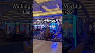 Walking Inside Resorts World In Las Vegas 4pm 5126