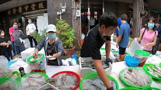 史上最亂賣 整箱飛魚賣100元 中彰海王子 烏日火車站 海鮮叫賣 海鮮拍賣 叫賣哥