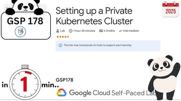 Setting up a Private Kubernetes Cluster | #GSP178 | #qwiklabs | #arcade2025 | #trivia  Easy Solution