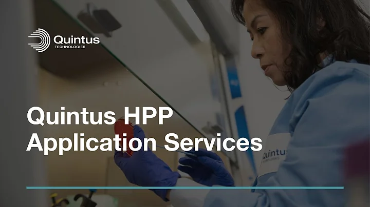 Quintus HPP Application Services - turn your HPP product concepts into reality #hpp #foodprocessing