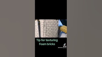 Tip for texturing Foam bricks. #youtubeshorts #terrain
