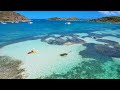 Paradise: 3 Hours of Tropical Island Drone Footage in 4K (with Gentle Wave Sounds For Keeping Calm)