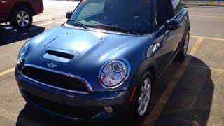 2009 Mini Cooper S 6MT Start Up, Quick Tour, & Rev With Exhaust View - 32K