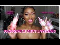 Summer Fragrance Mist Layering Combinations| I DID MY THING WITH THESE!! 🍧🍨🍭🍹🥤