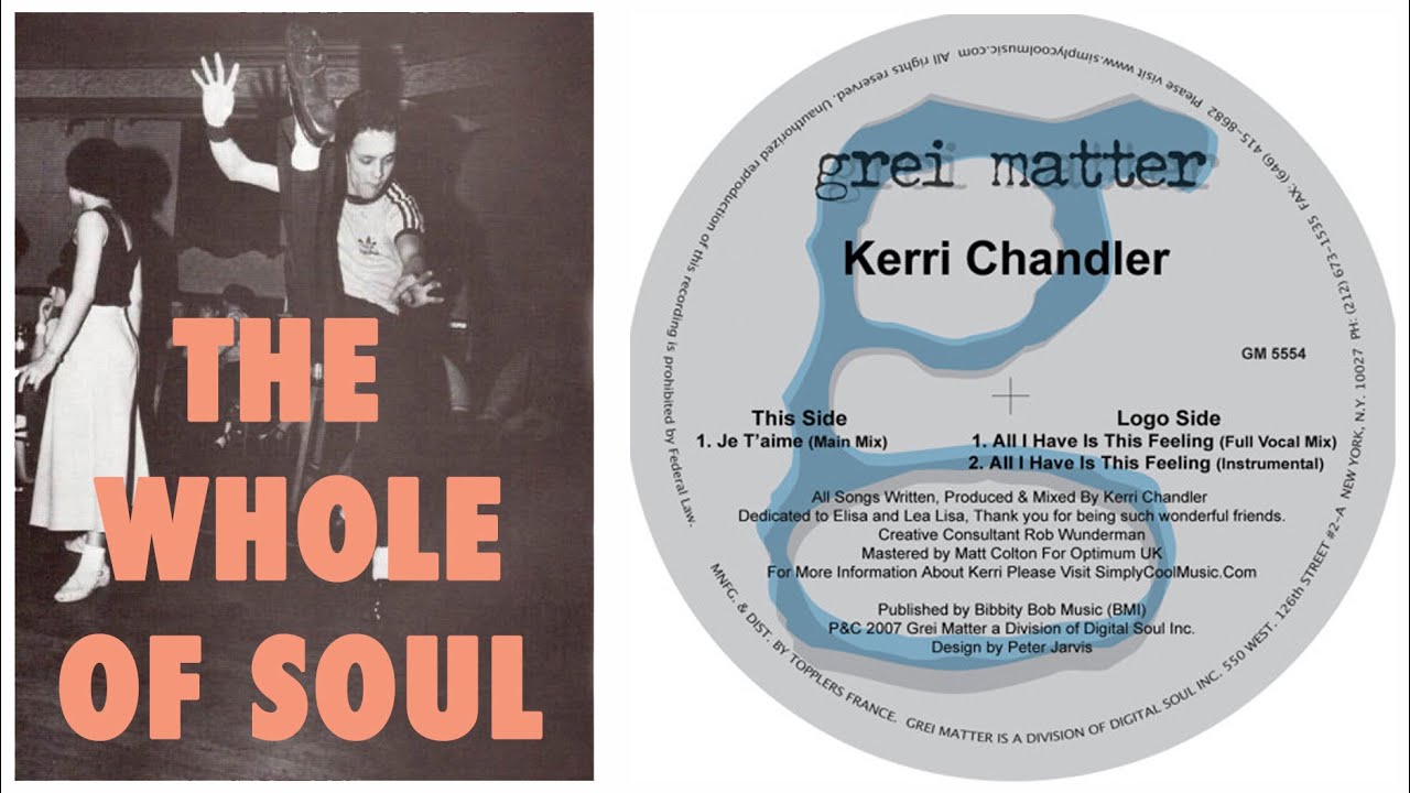 Kerri Chandler, Je T'aime