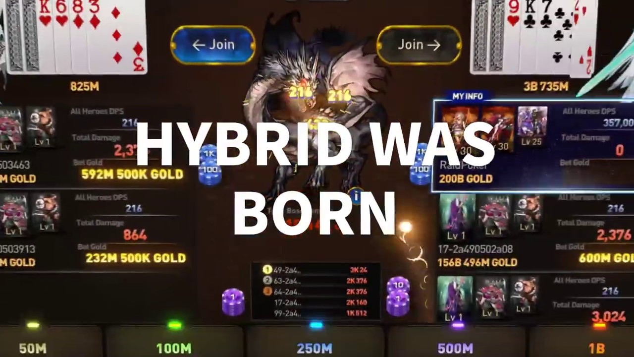 RPG Style Seven Poker Game - Poker Heroes