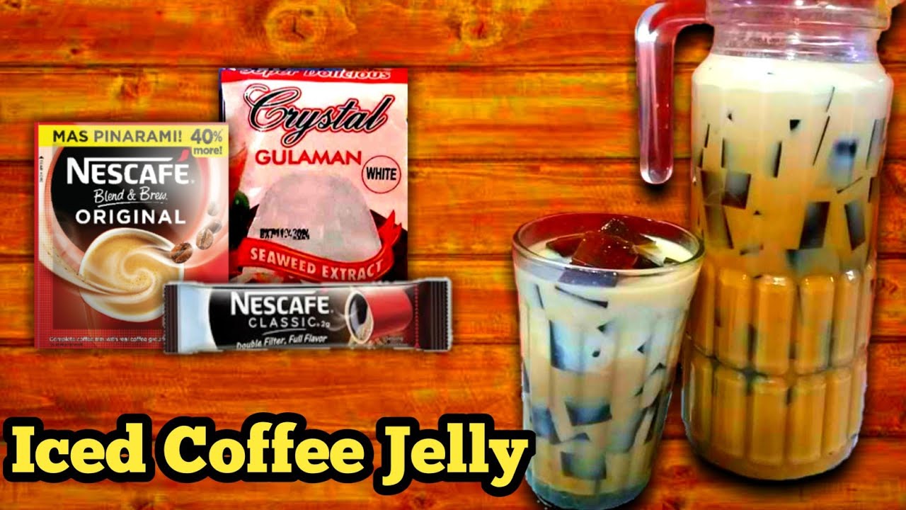 Iced Coffee Jelly Ala Jollibee PowerCouple YouTube