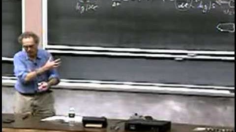 Classical Mechanics, lecture 17.