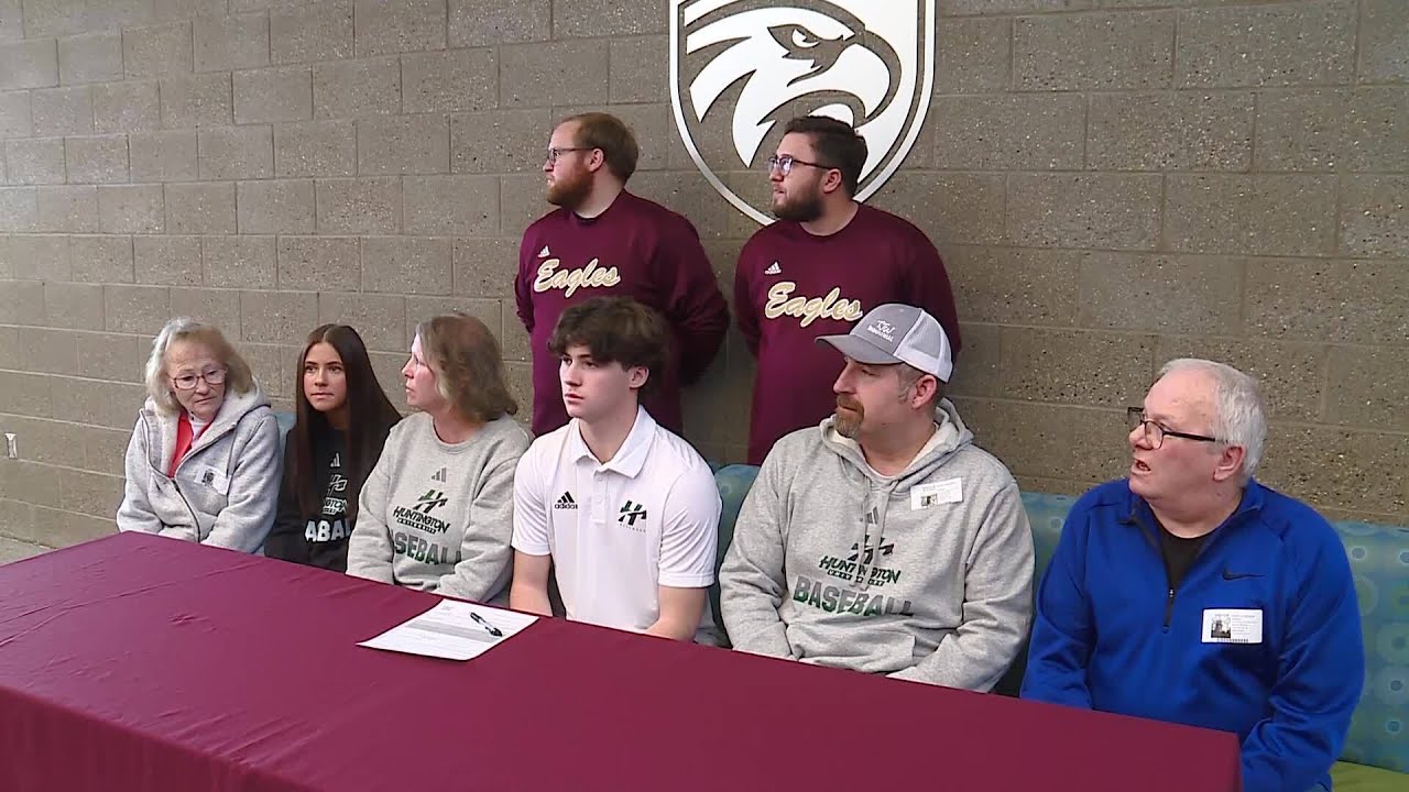 Carter Wilkinson full interview on signing with Huntington University baseball