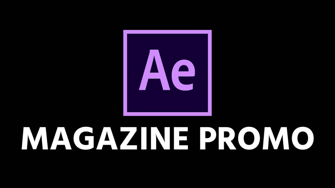 Magazine Promo From Motion Array (Complete AFTER EFFECTS TUTORIAL)