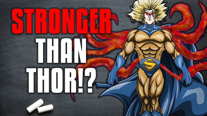 How Strong Is Sentry!? (Marvel Comics)