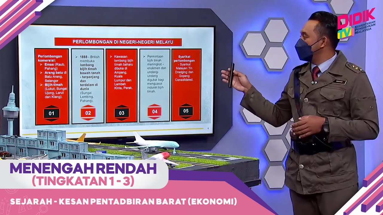 Menengah Rendah (Ting. 1 - 3) | Sejarah - Kesan Pentadbiran Barat (Ekonomi)
