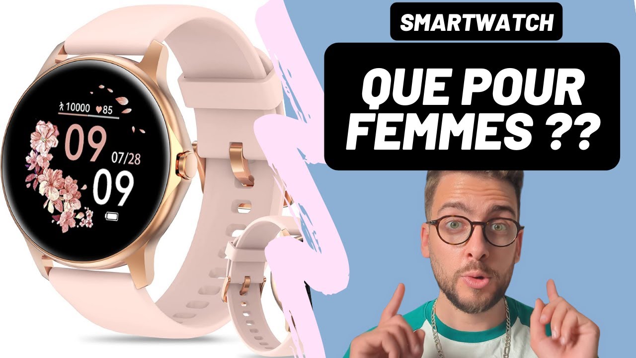Gydom une Smartwatch pour femme avec des fonctions premium