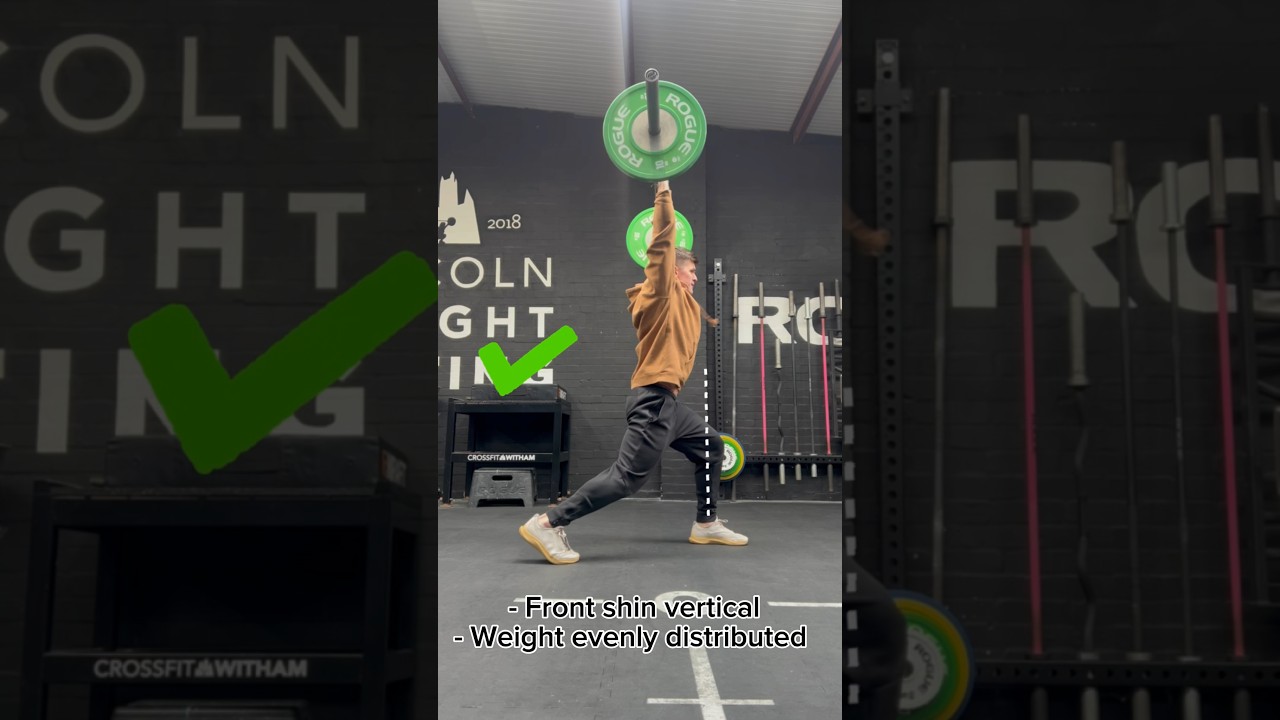 Use these TWO TIPS to improve your split jerk! 