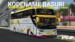 SHARE 🔥 KODENAME BASURI SPESIAL MODUL TAKUR THE RAYYANS 🤙 SUPPORT ALL OBB 😮 BUSSID TERBARU V4.2