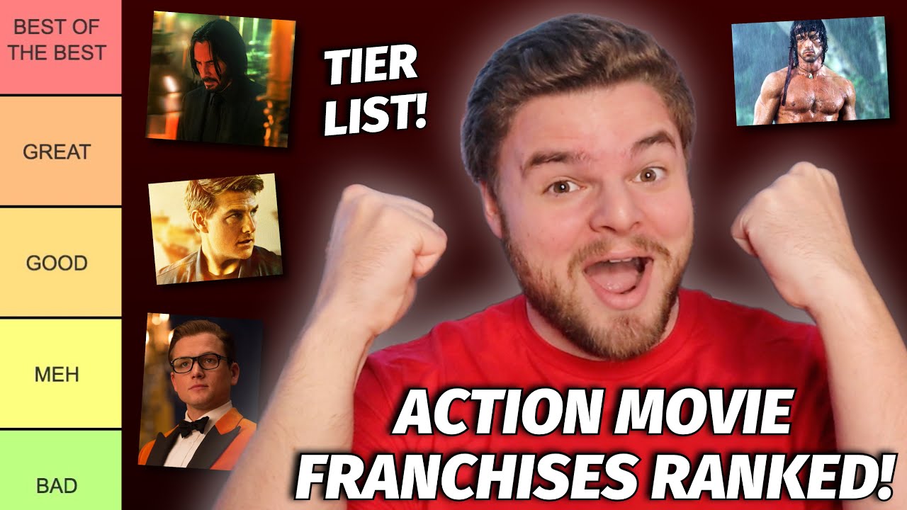 Action Movie Franchises Ranked! (TIER LIST) YouTube