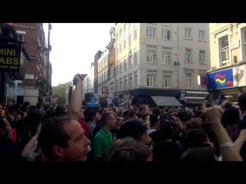 Royal Wedding: After party - Street Party - Soho - God Save the Queen - Nokia N8