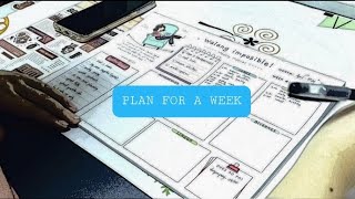 vlog ep 05: Plan with me|lofi music #relaxingvlog #calmingmusic #planwithme #planner #lofi